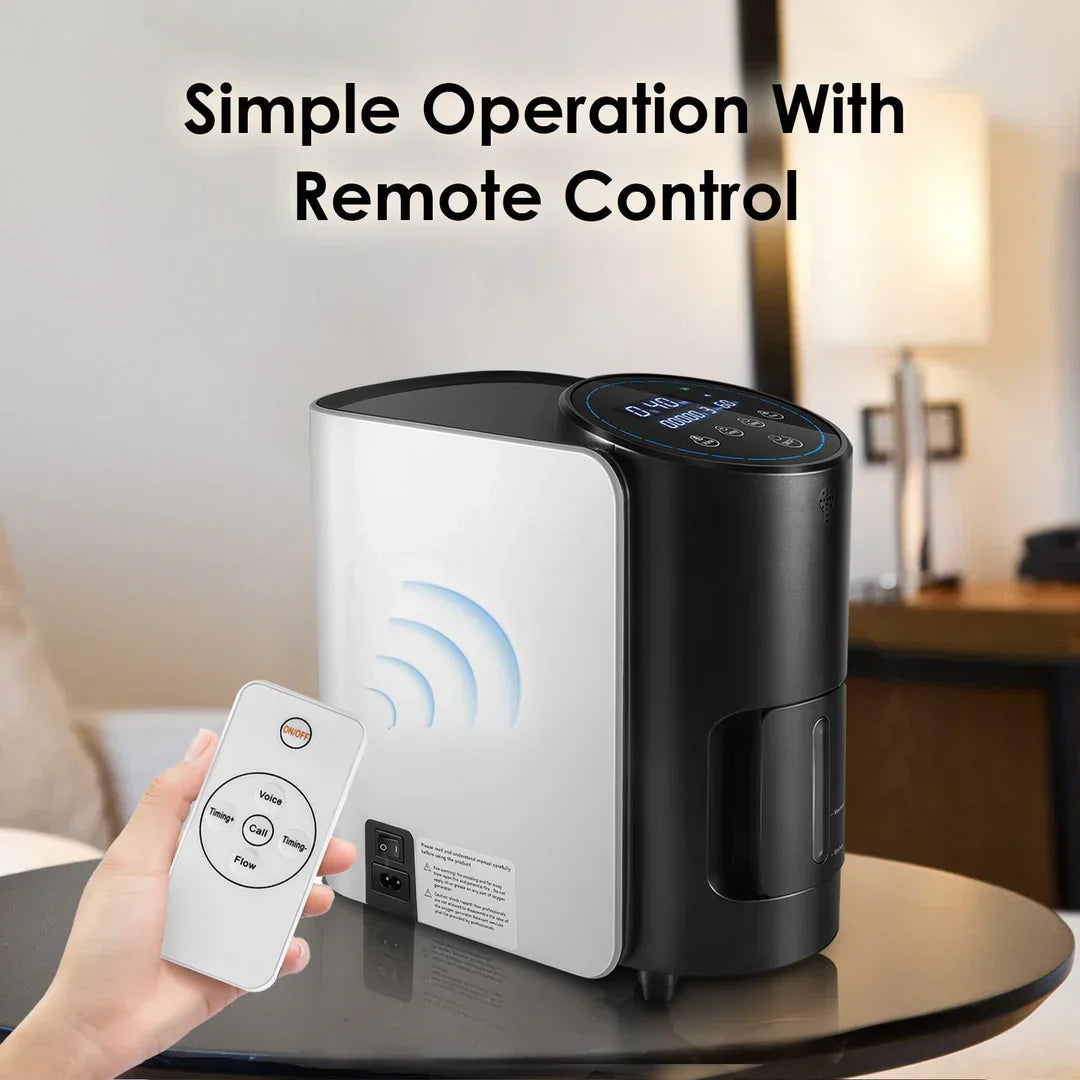 What is the key different between Oxygen concentrators & Oxygen Tanks