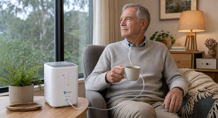 Respiratory comfort at home during cold weather