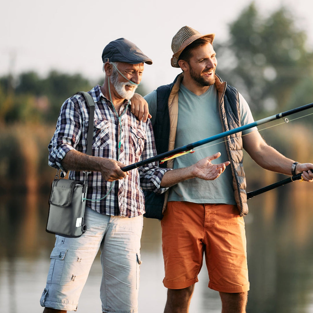 VARON VP-2 pulse Portable Oxygen Concentrator - Enjoy fresh air all the time