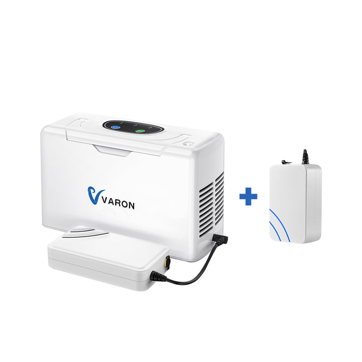 VARON VL-2 Light 3L/min Continuous Portable Oxygen Concentrator, CE-Approved