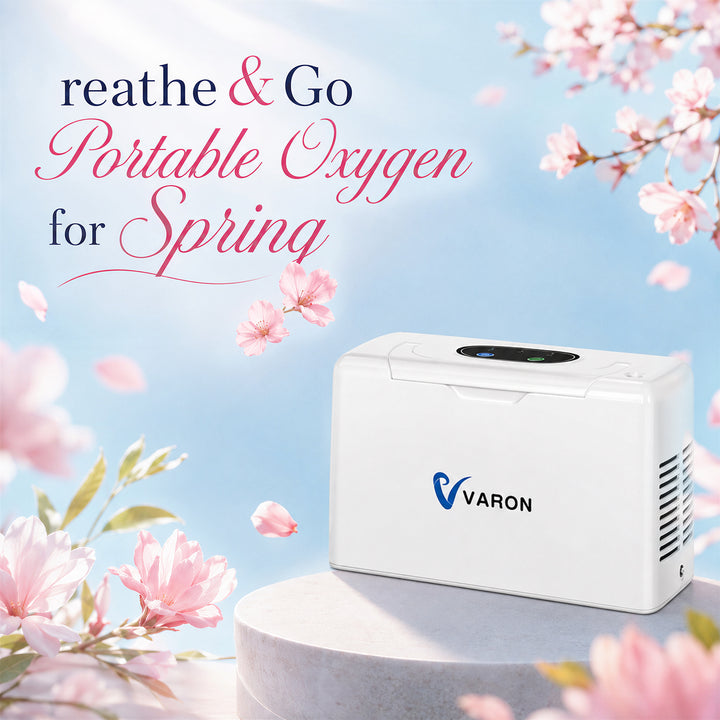 VARON VL-2 Light 3L/min Continuous Portable Oxygen Concentrator, CE-Approved